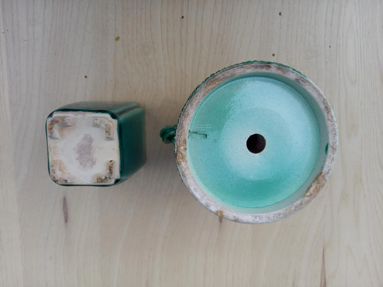 Pied de lampe et vase vintage – photo 5